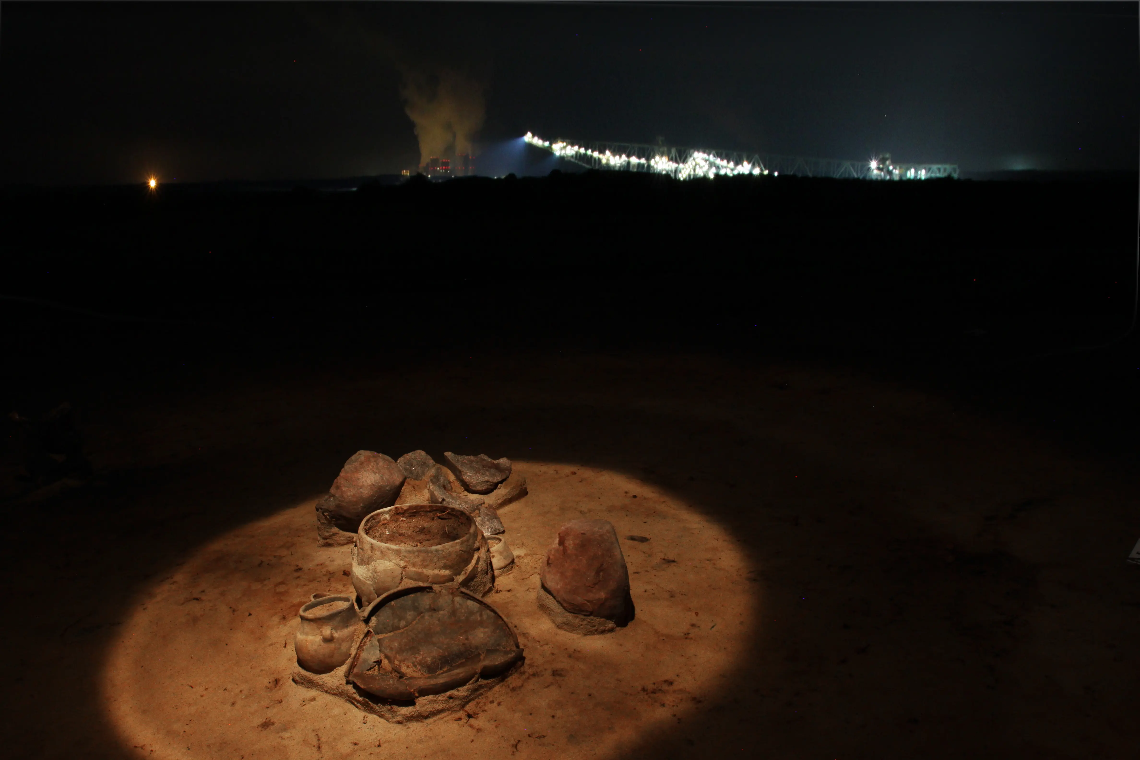 Stimmungsbild Ausgrabungsfoto 